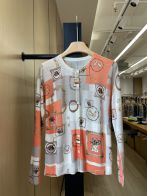 バーバリー t シャツ アウトレットＮ級品 純綿 トップス 長袖 カラフル 優雅 高級感 ファッション 大人気 オレンジ色