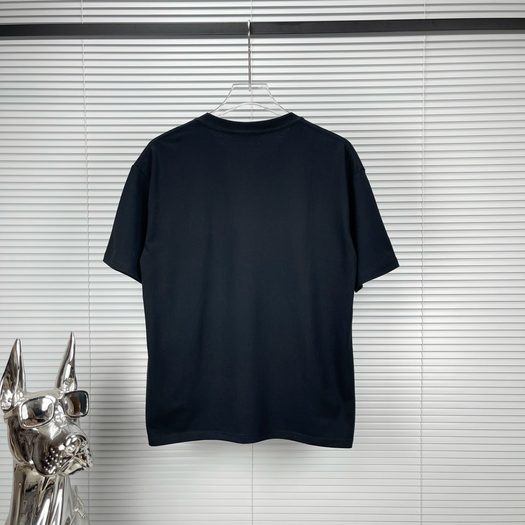 おすすめ！アミリアメリtシャツスーパーコピー 半袖Tシャツ 夏 綿 100% USA コットン お揃い 3色可選 ブラック_8