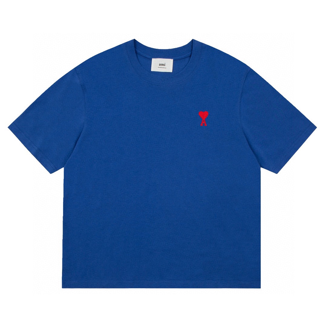 人気アミリtシャツ激安通販 Tシャツ トップス 大販売 シンプル 短袖 ファッション ブルー_1