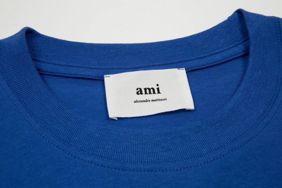 人気アミリtシャツ激安通販 Tシャツ トップス 大販売 シンプル 短袖 ファッション ブルー_3