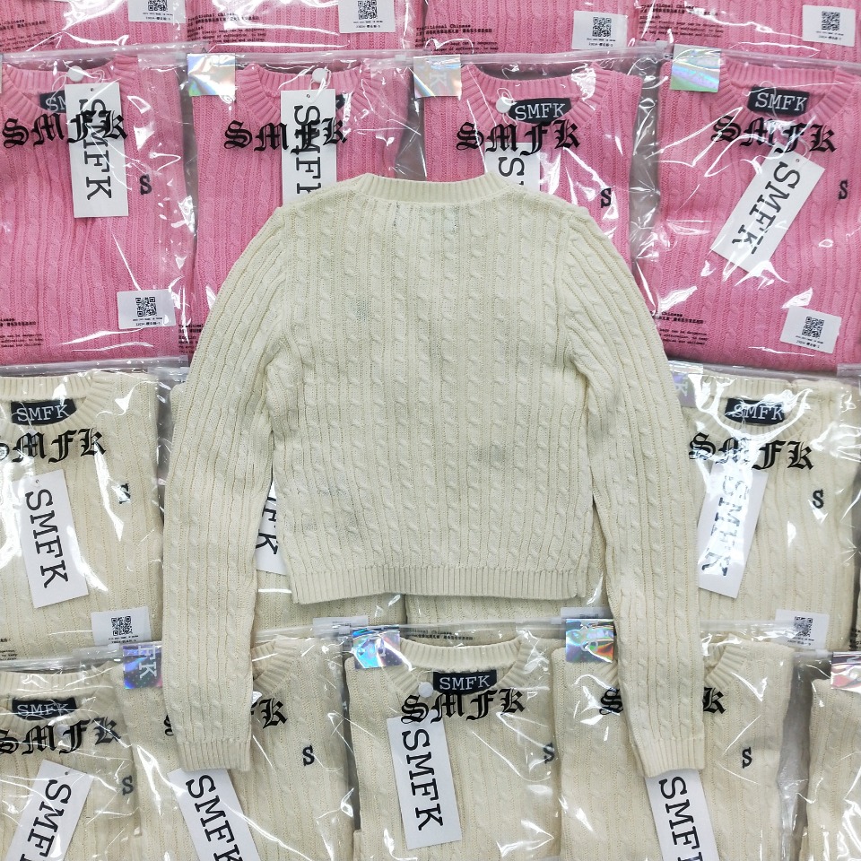 SMFK セーターマシーン偽物人気 ショットセーター ファッション カラフル 2色可選 ホワイト_4