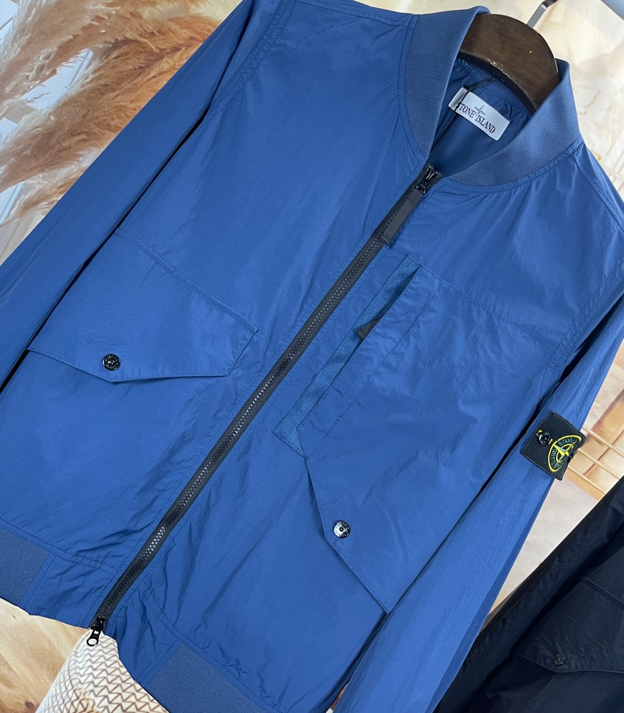 ストーン アイランド シェル ジャケットコピー トップス 防水 軽量 ファッション 人気アウター 2色可選 ブルー_3