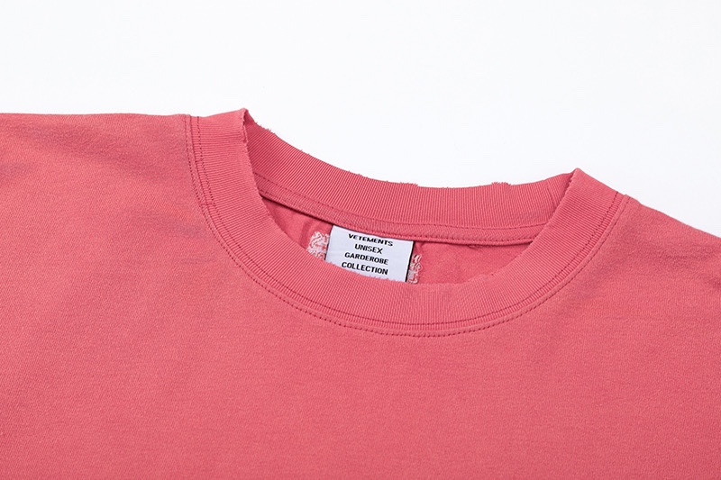 春夏新品 ヴェトモンtシャツｎ級品 純綿 トップス 可愛い 半袖 シンプル 人気のTシャツ プリント 2色可選_3