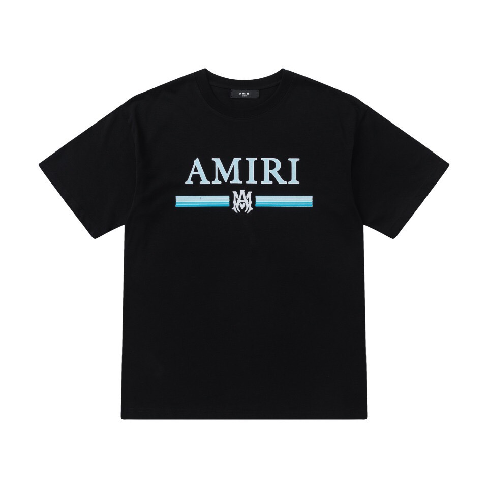 AMIRI 激安大特価最新作の あみり tシャツｎ級品 純綿 トップス LOGOプリント 短袖 柔らかい 快適 2色可選_3