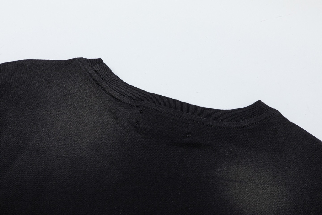 AMIRI 人気定番豊富な アメリカ屋tシャツ激安通販 タイガープリント 純綿 快適 トップス  短袖 柔らかい ブラック_6