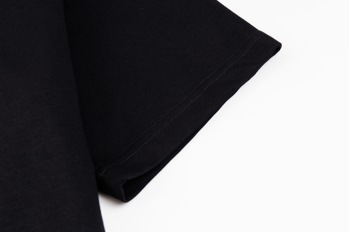 ディオールtシャツＮ級品 純綿 トップス tシャツ 春夏新品 シンプル 通気性いい 半袖 ファッション ブラック_7