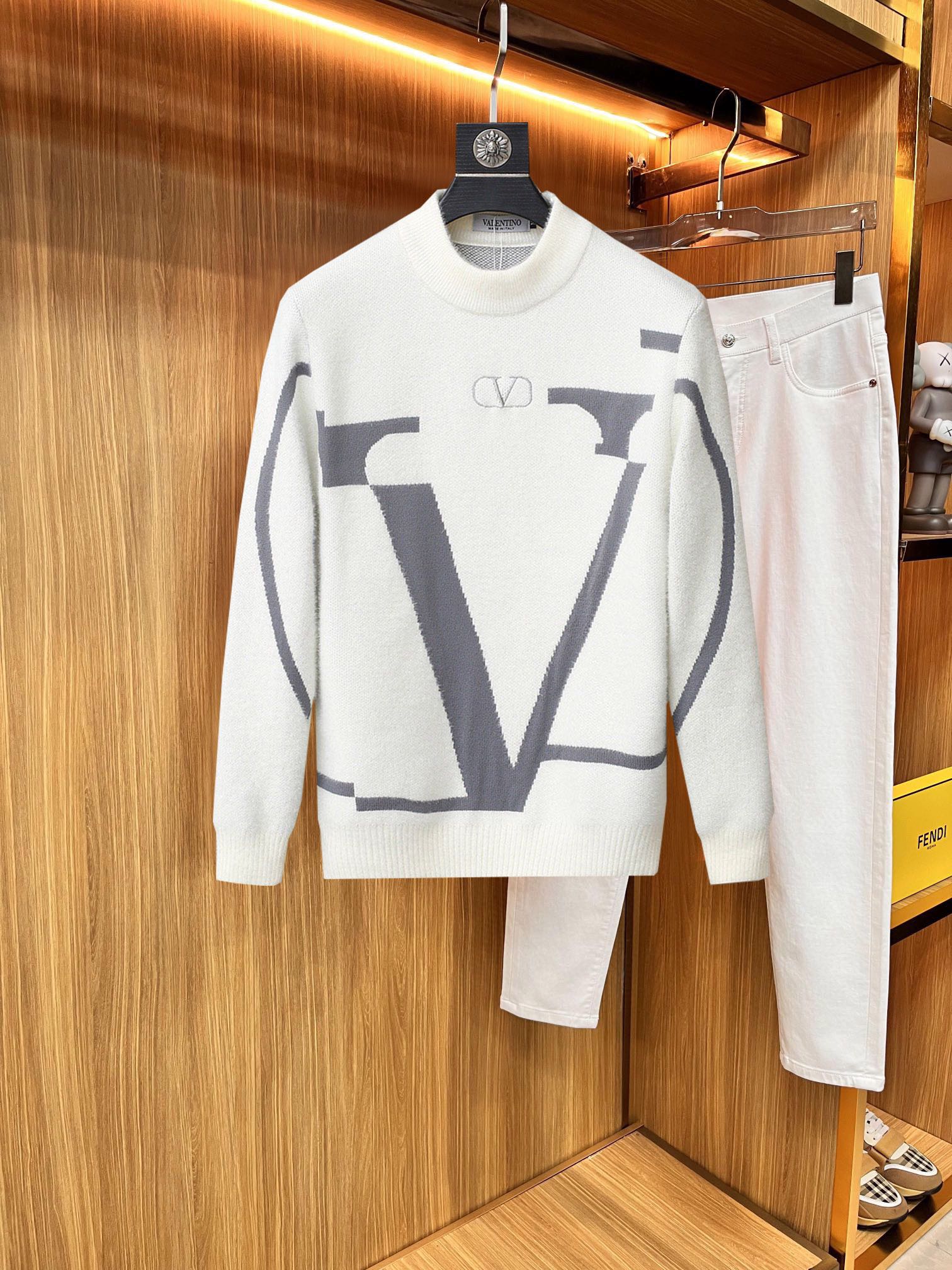 valentino 超激得新品 ヴァレンチノとはスーパーコピー トップス セーター 柔らかい 保温 暖かい 長袖 ファッション 2色可選_1