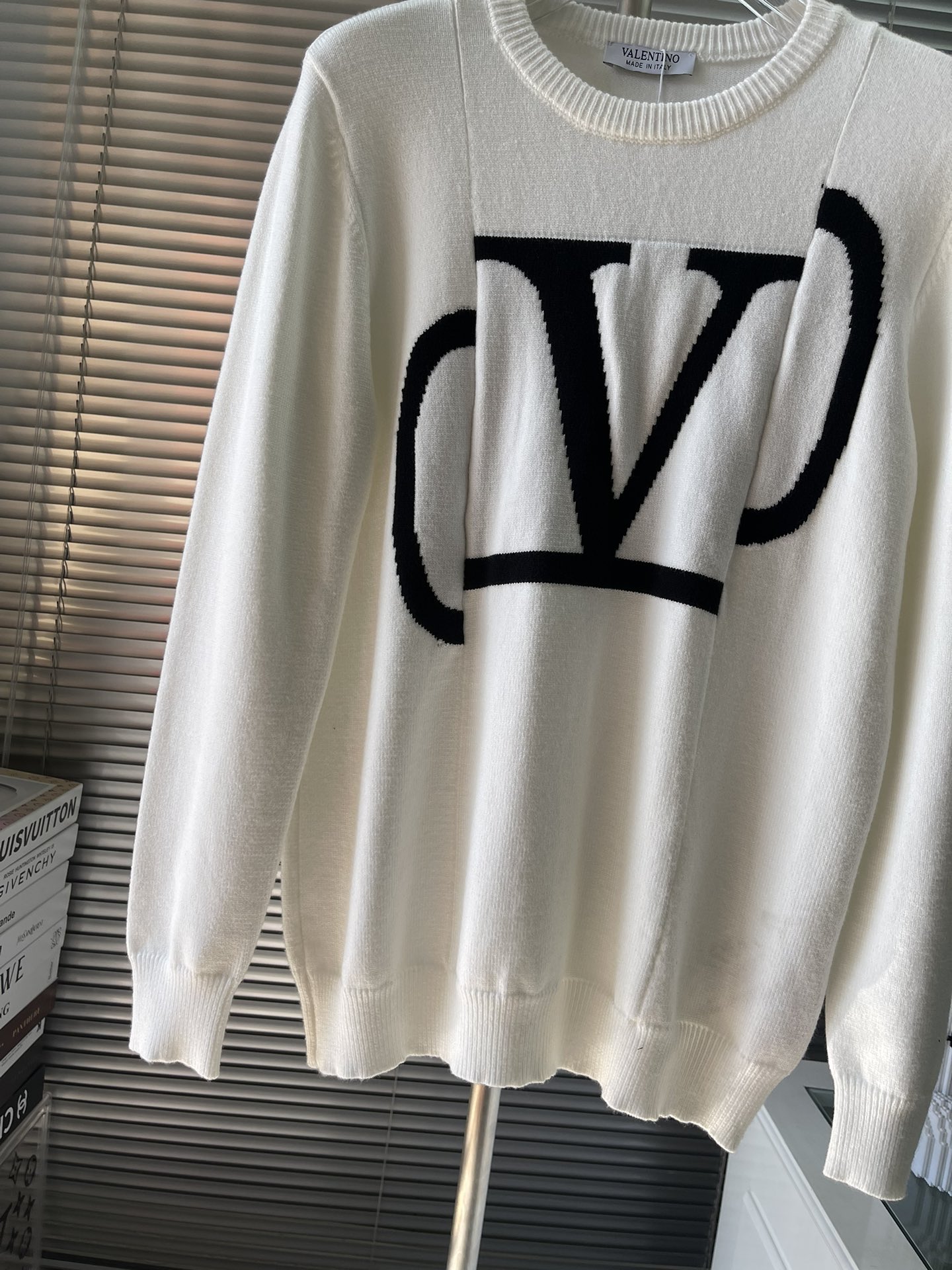 valentino ヴァレンティノ服レディース激安通販 HOT品質保証 トップス セーター 柔らかい 保温 暖かい ホワイト_4