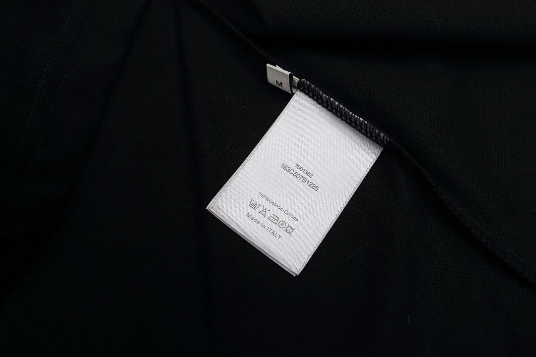 最安値人気 ディオール アイシャドウＮ級品 純綿 トップス 短袖Tシャツ 日常用 柔らかい 大人気 ブラック_6