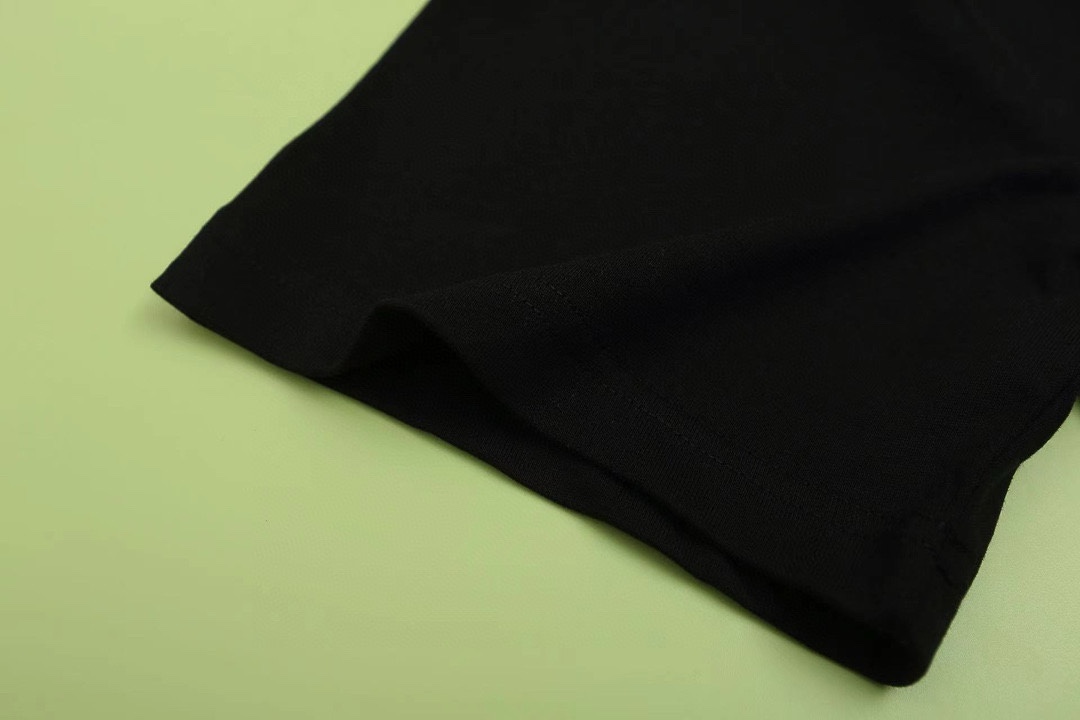 最安値人気 ディオール アイシャドウＮ級品 純綿 トップス 短袖Tシャツ 日常用 柔らかい 大人気 ブラック_9