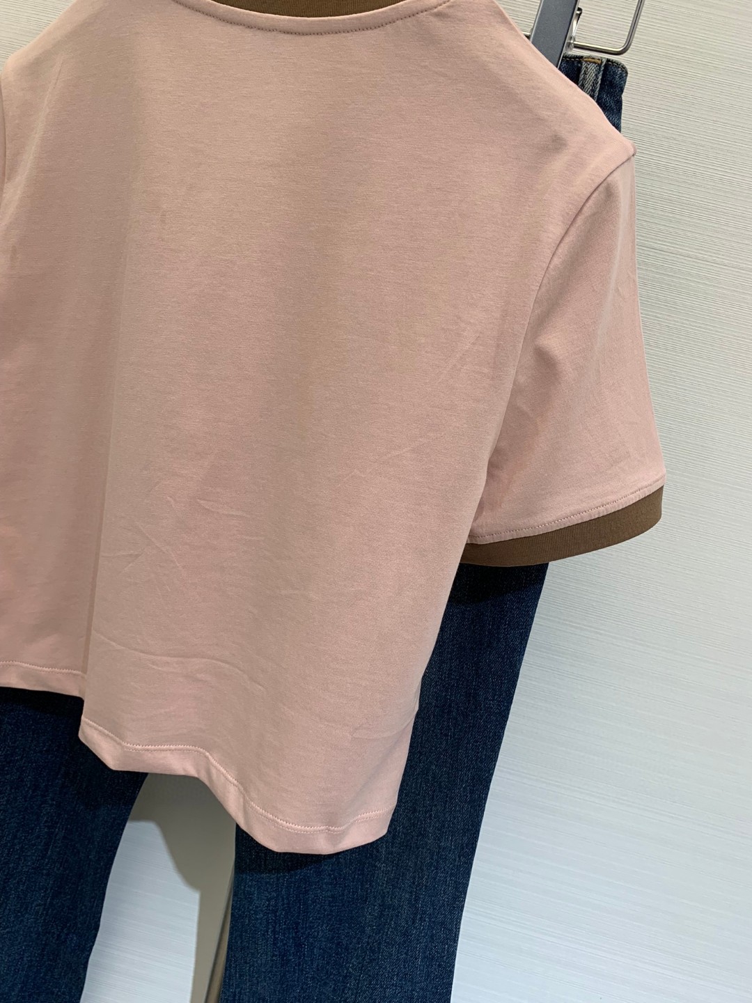 ミュウミュウトップス激安通販 半袖 Tシャツ 人気夏品 ロゴプリント ショット 少女感 ファッション レディース ピンク_9