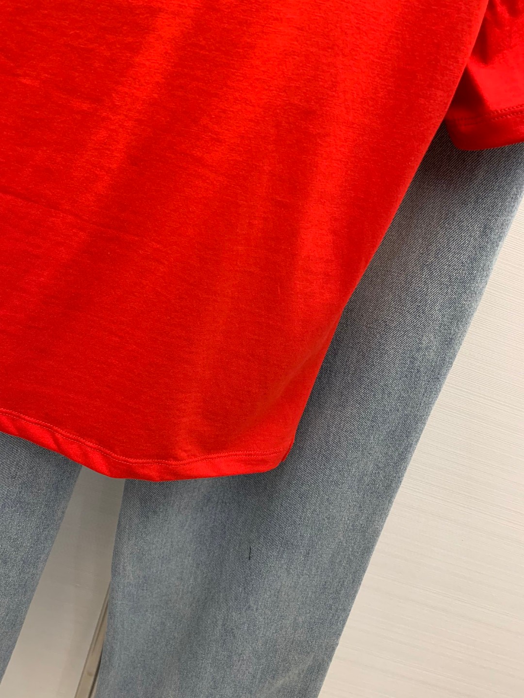 ミュウミュウ ロンtＮ級品 短袖 Tシャツ トップス ロゴプリント ショット 柔らかい 人気新作 レディース レッド_9