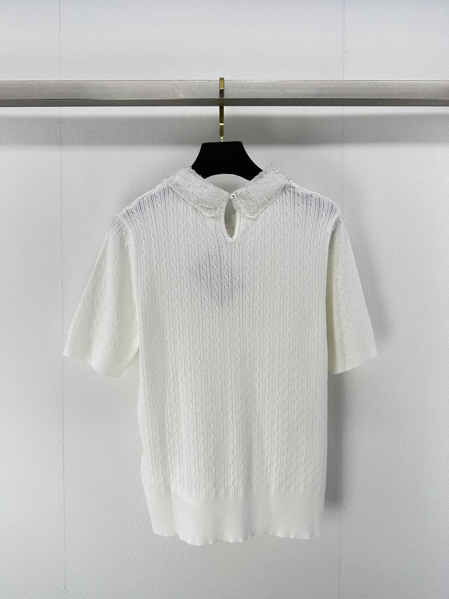 ミュウミュウ ローブルースーパーコピー 短袖 Tシャツ トップス 軽量 薄い シンプル 純綿 HOT品質保証 ホワイト_9