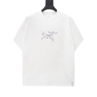 t シャツ アークテリクスコピー 半袖Tシャツ コットン100 純綿 シンプル 吸汗 2色可選 ホワイト