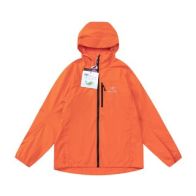 ノ ディン ジャケットコピー 日焼け止め フード付き 紫外線対策 薄い 5色可選 オレンジ