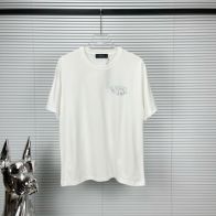 アミリ tシャツ メンズ偽物 おすすめ品 半袖 純綿Tシャツ 夏 カップル服 2色可選 ホワイト