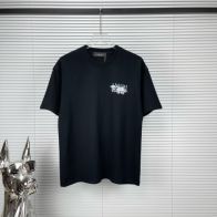 amiri シャツｎ級品 おすすめ品 半袖 純綿Tシャツ 夏 カップル服 2色可選 ブラック