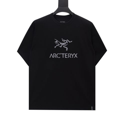 アークテリクスARCTERYX限定スーパーコピー半袖Tシャツコットンブラック柔らかい高級花柄