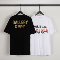 2024定番人気 gallery dept t シャツコピー ファッション 短袖 Tシャツ 純綿トップス シンプル 2色可選