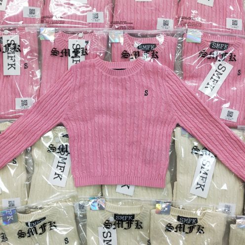 SMFK sm2ニットスーパーコピー人気 ショットセーター ファッション カラフル 2色可選 ピンク
