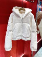 SMFKジャケットモコモコスーパーコピー 秋冬服 暖かい 人気品 柔らかい レディース もこもこ 高級 ホワイト
