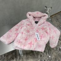 SMFKa.s.m ジャケット偽物 秋冬服 暖かい 柔らかい ゆったり フワフワ 可愛い ピンク