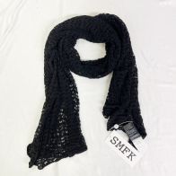 SMFKスカーフ激安通販 シンプル 柔らかい セーター 防寒 ニット 2色可選 ブラック イエロー