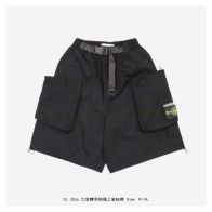 人気セールHOT ストーン ズボンコピー カジュアル 純綿ショットパンツ 通気性いい 夏ズボン ブラック
