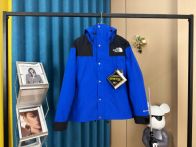 TNFザノースフェイスヌプシジャケットコピー アウター トップス ストームジャケット 大人気 防水 防風 フード付き 運動 ブルー