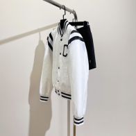 セリーヌのジャケットコピー トップス アウター ファッション シンプル 暖かい 野球服 ランニング 刺繍 ホワイト