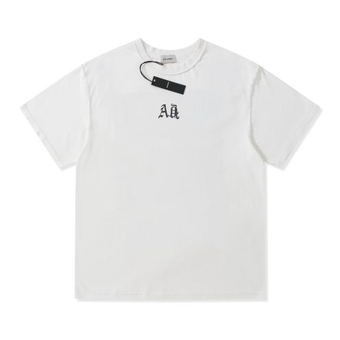 ASKYURSELF 夏新品 tシャツ アイロンプリント偽物 トップス 柔らかい 短袖 純綿 シンプル プリント ホワイト