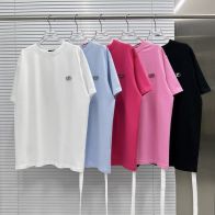 WE11DONE 高級感に溢れ ウェルカムヘル tシャツ偽物 トップス 純綿 プリント シンプル 半袖 5色可選