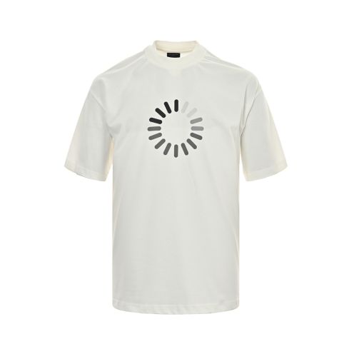 バレンシアガ 激安通販 コピー 半袖 Tシャツ コットン ホワイト 柔らかい 花柄