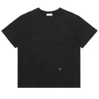 ディオールレディースtシャツ激安通販 短袖 トップス 純綿 シンプル プリント 日常 高級品 蜜蜂刺繍 ブラック