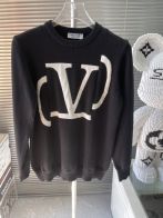 valentino メンズ ヴァレンティノ セーター偽物 HOT品質保証 トップス セーター 柔らかい 保温 暖かい ブラック