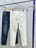 新作入荷格安 フェンディ服メンズコピー デニム素材 筒形パンツ ズボン ファッション シンプル 美脚 品質保証 ホワイト