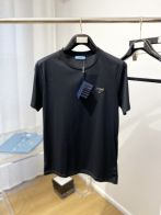 prada t シャツ激安通販 純綿 半袖 トップス 夏新品 シンプル ファッション 柔らかい 人気販売 ブラック