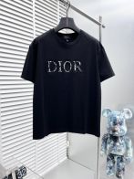 dior ミッキー tシャツＮ級品 シンプル 半袖 トップス 純綿 ファッション ロゴプリント 柔らかい ブラック
