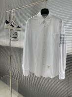 高級感に溢れ トムブラウン 売れた偽物 シャツ 品質保証 トップス 長袖 シンプル ファッション ホワイト