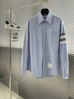 高級感に溢れ トムブラウン ワイシャツ激安通販 シャツ 品質保証 トップス 長袖 シンプル ファッション ブルー