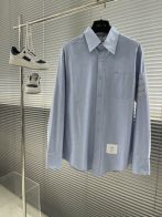 トムブラウン 衣装スーパーコピー シャツ トップス 長袖 シンプル 品質保証 ファッション ブルー