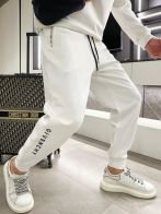 ジバンシー オンラインストア激安通販 アパレルコピー カジュアルパンツ 純綿 ロゴ刺繍 ファッション 柔らかい ホワイト