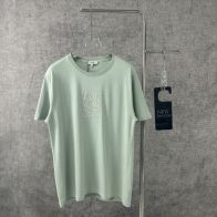 今季セール限定品 ロエベ ウェア偽物 純綿 Tシャツ トップス 半袖 シンプル 柔らかい 可愛い グリーン