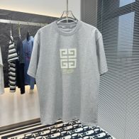 ジバンシィ シャツＮ級品 半袖 プリント 純綿 シンプル トップス Tシャツ 人気定番 ファッション グレイ