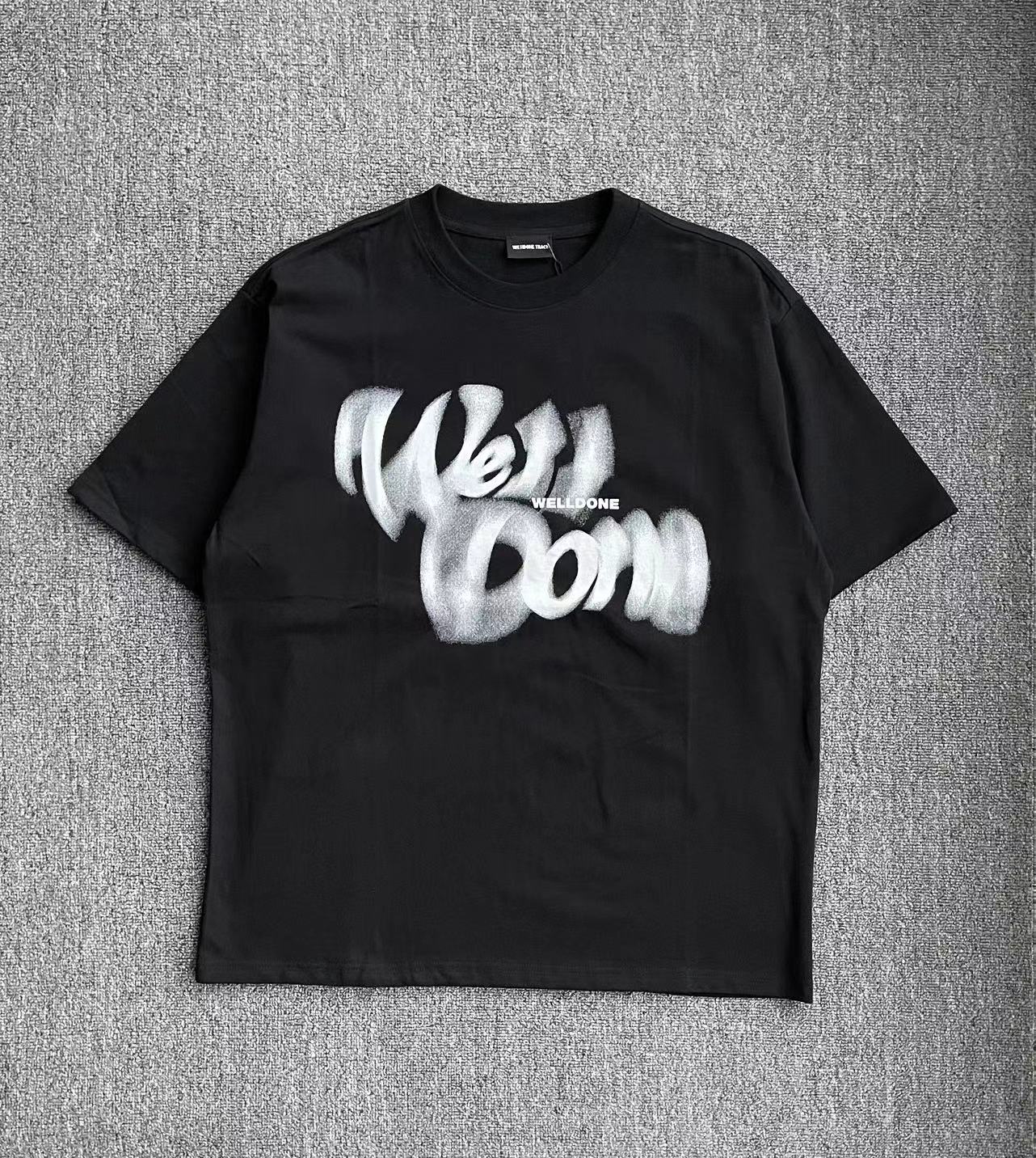we11done トップスのレングスとはスーパーコピー 人気新品 純綿 ゆったり Tシャツ 短袖 シンプル 2色可選_9