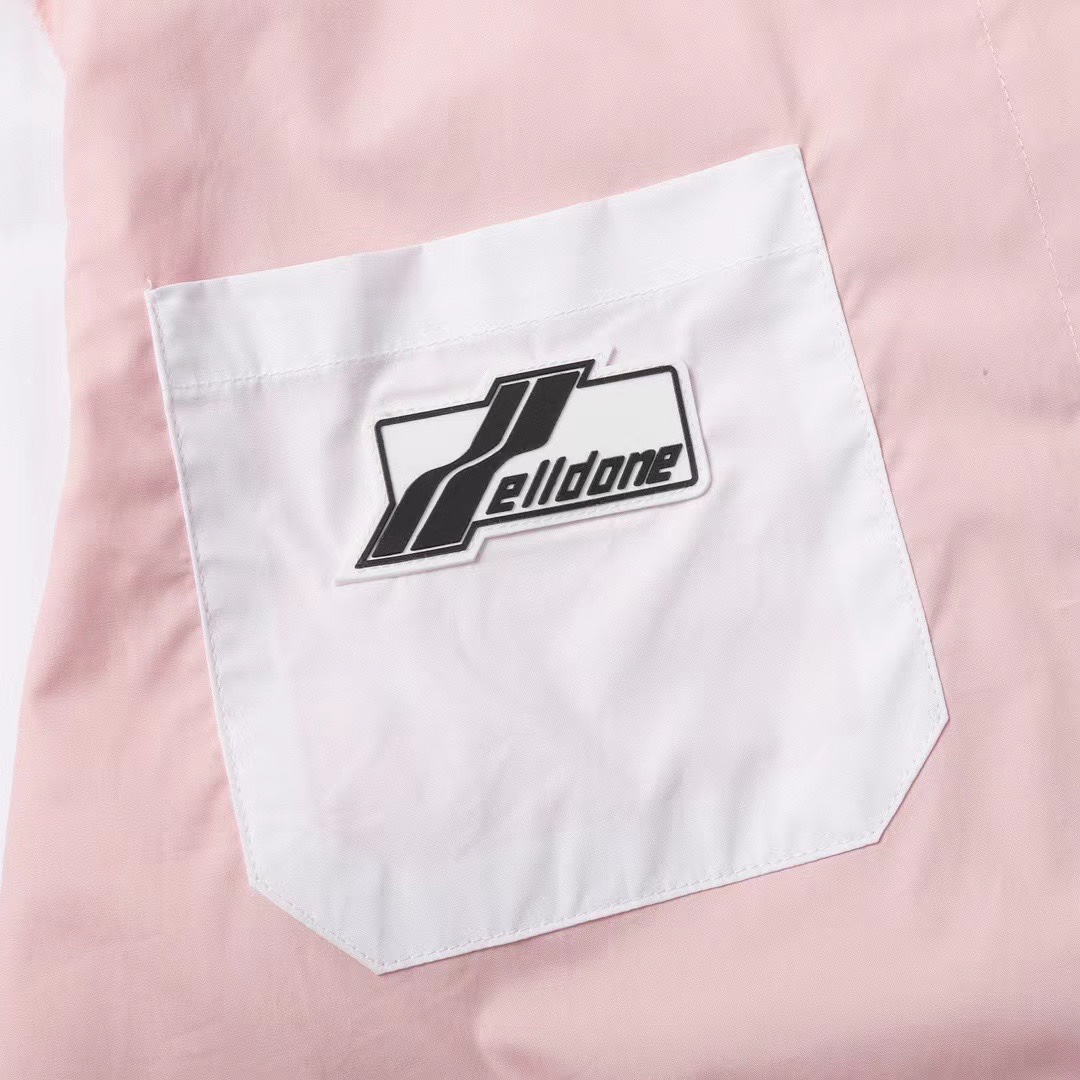 WE11DONE ウェルダン tシャツスーパーコピー 高級品 ビジネスシャツ 男女兼用 2色可選 ピンク_5
