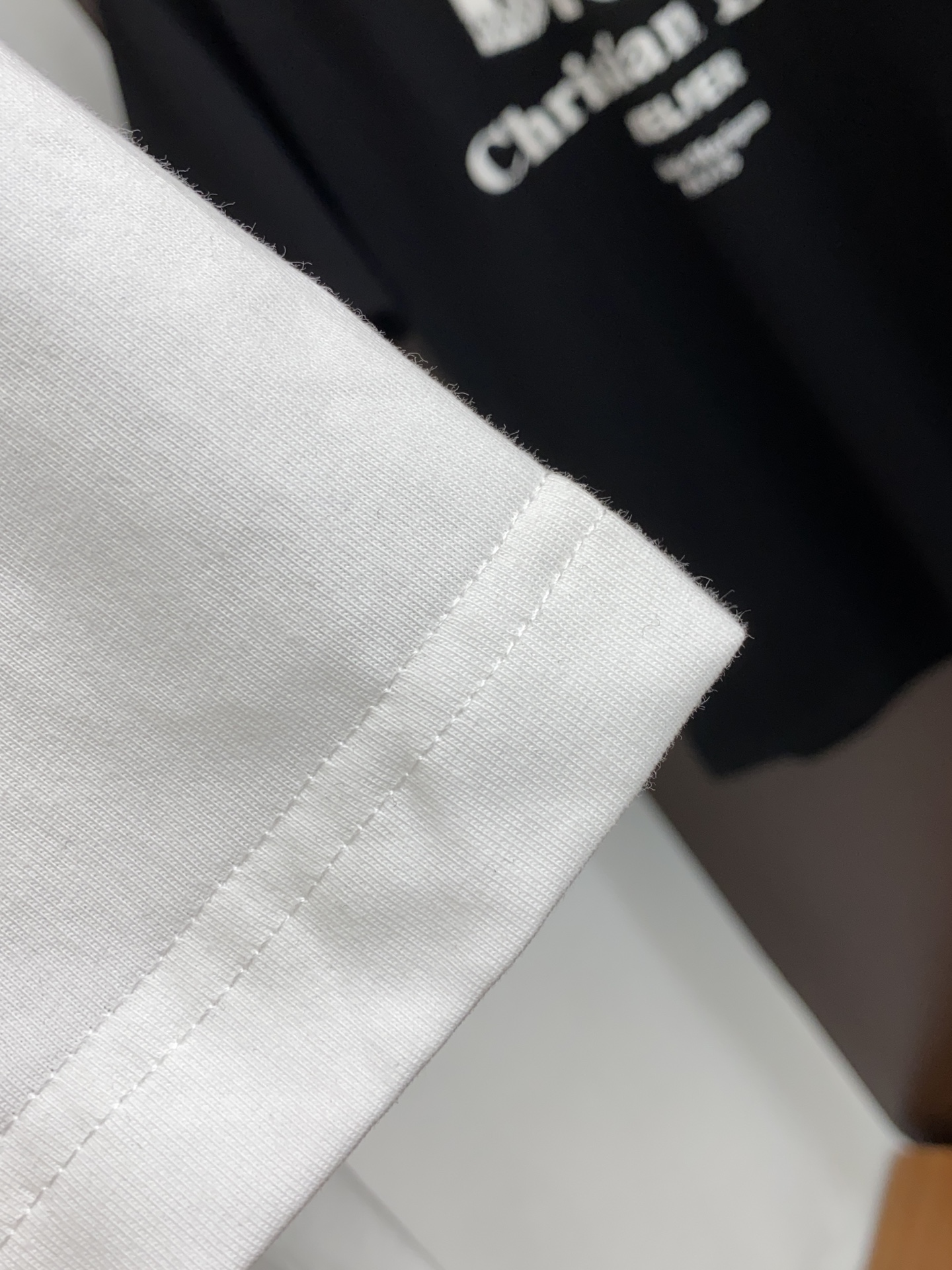 レディース ディオールtシャツ偽物 トップス 短袖 純綿 弾性がいい プリント ゆったり シンプル ホワイト_5