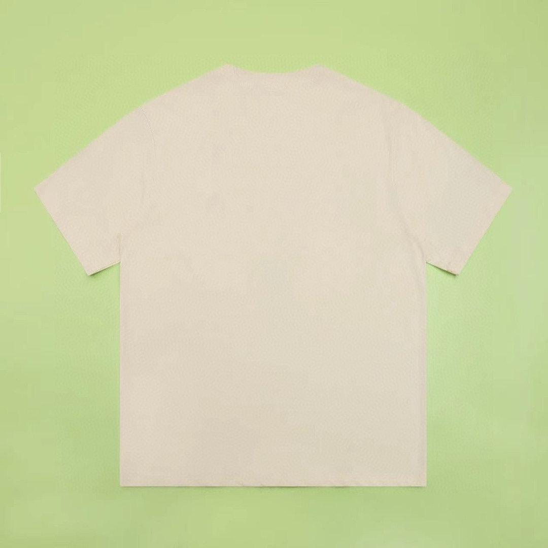 最安値人気 ディオールイメージコピー 純綿 トップス 短袖Tシャツ 日常用 柔らかい 大人気 ホワイト_2