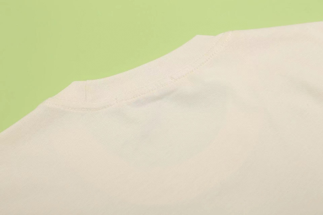 最安値人気 ディオールイメージコピー 純綿 トップス 短袖Tシャツ 日常用 柔らかい 大人気 ホワイト_6