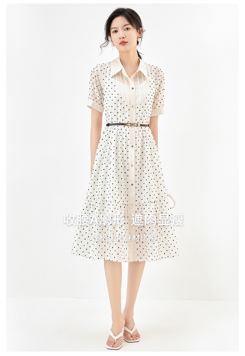 ディオール メンズ バッグＮ級品 レディース ワンピース スカート 可愛い 薄い 夏服 シンプル ホワイト_5